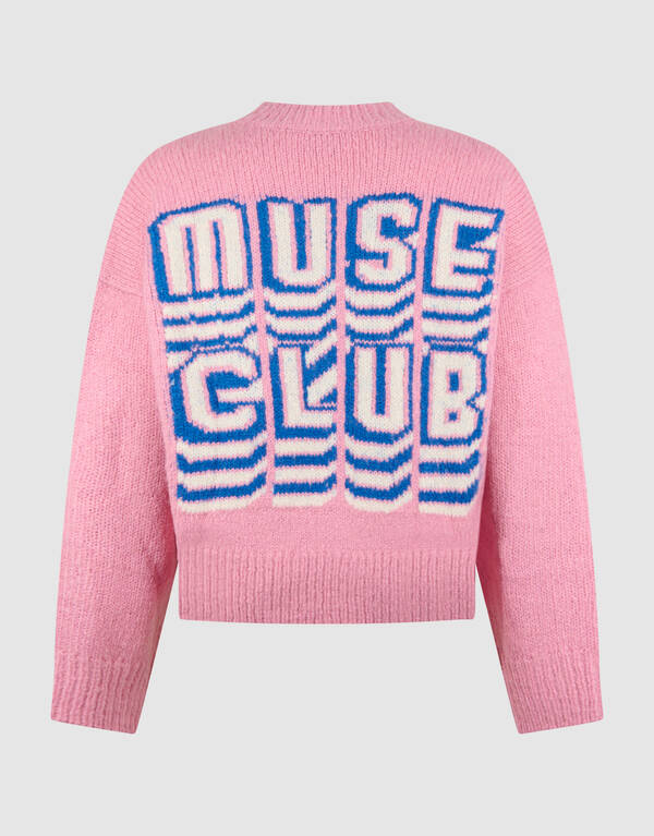 Muse Club Artwork Pullover Rosa SHOEBY WOMEN