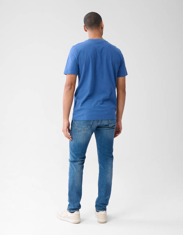 Kunstwerk T-shirt Blau SHOEBY MEN
