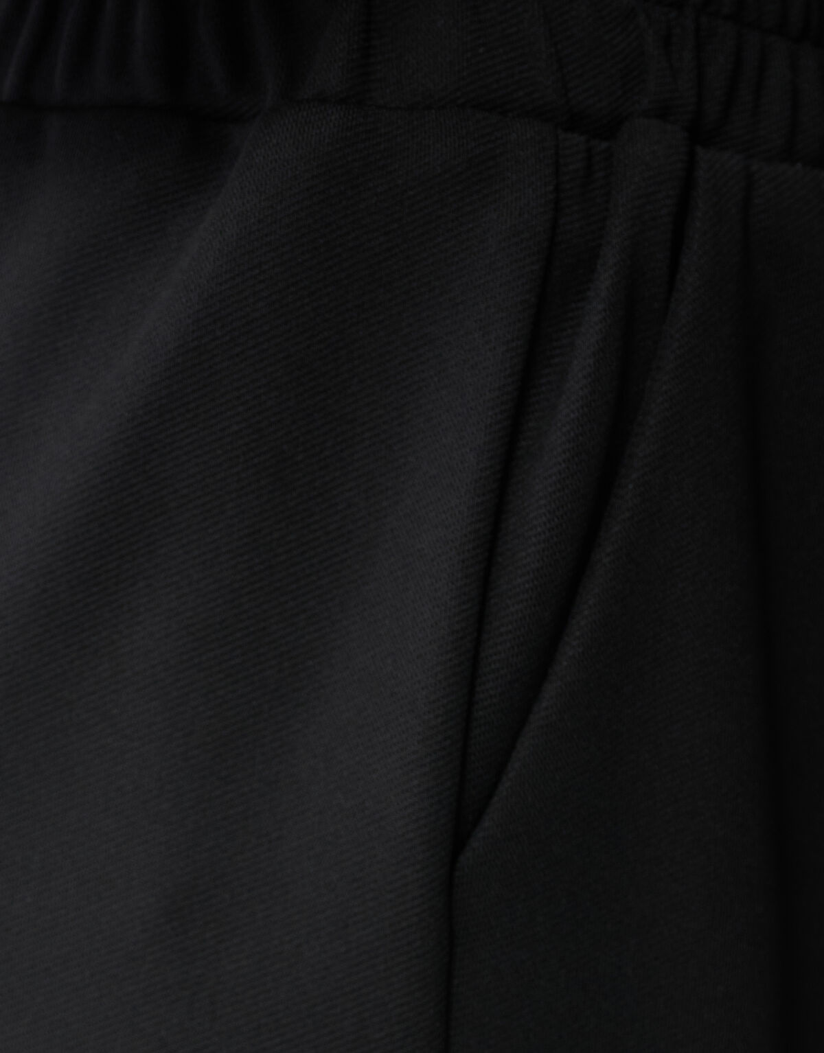 Basic Wide Leg Hose Schwarz SHOEBY GIRLS