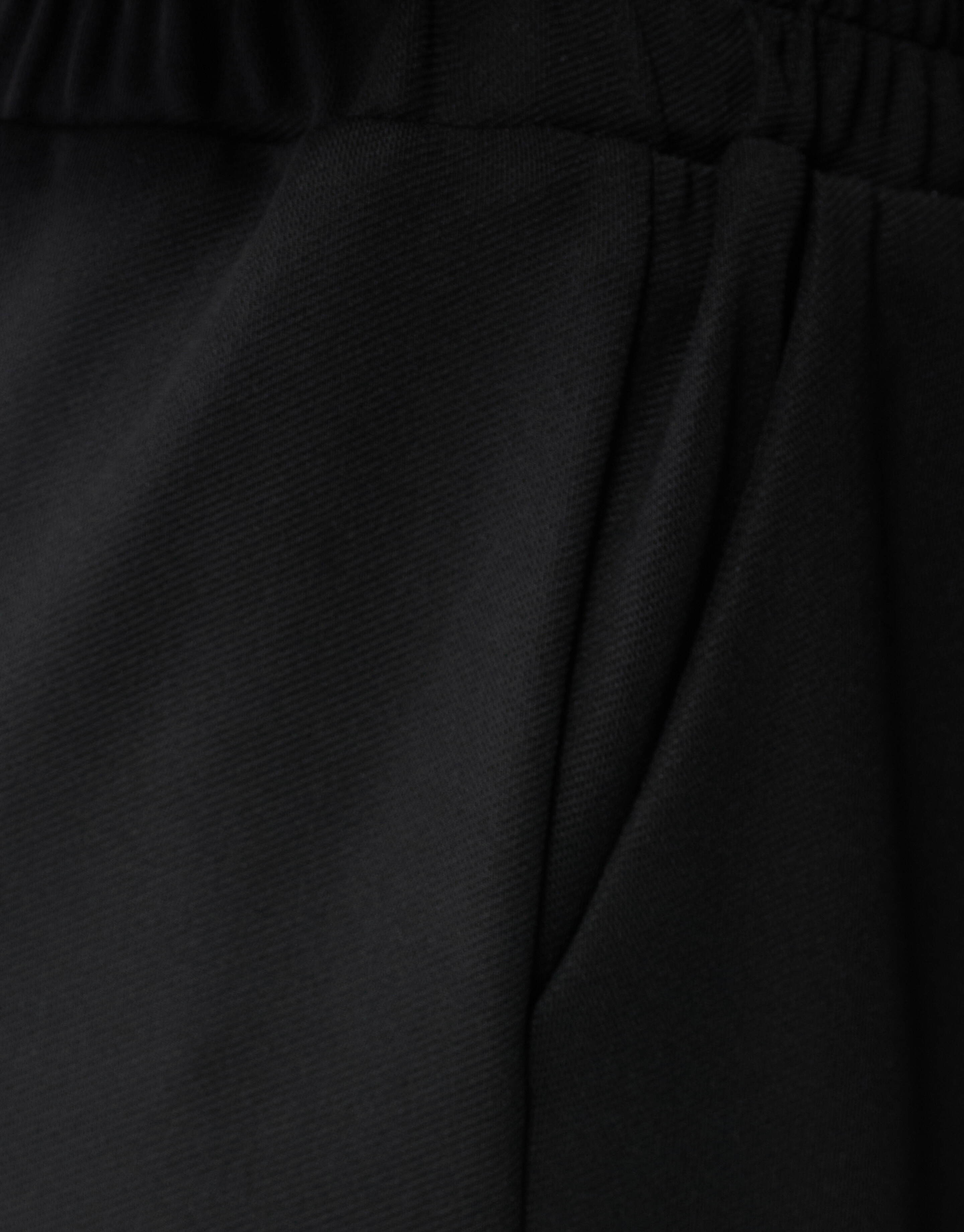 Basic Wide Leg Hose Schwarz SHOEBY GIRLS