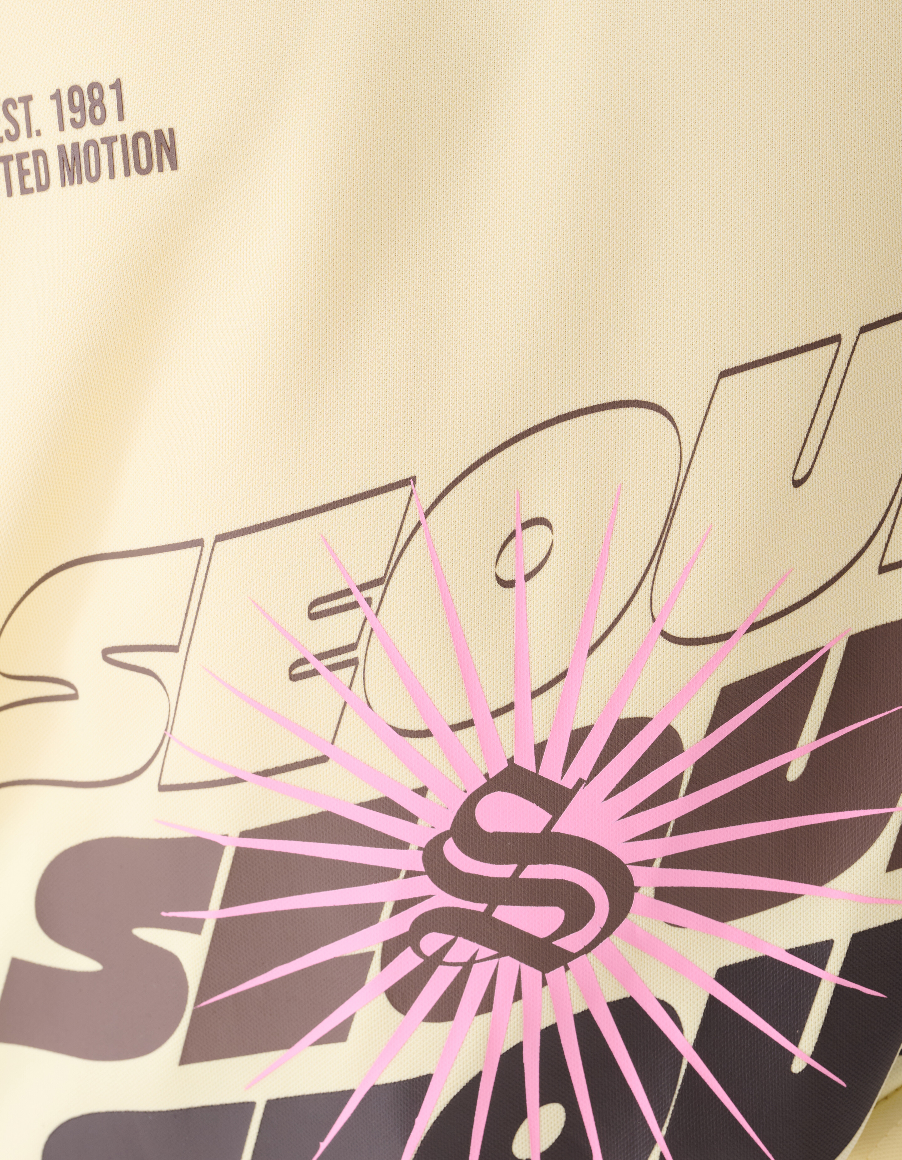 Seoul Baseball-T-Shirt Hellgelb SHOEBY GIRLS
