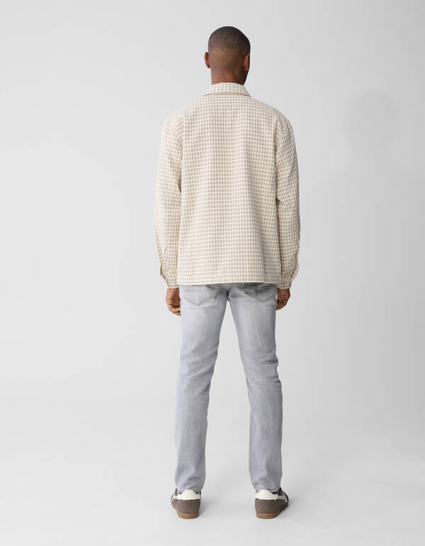 Block Overshirt Hellbraun SHOEBY MEN