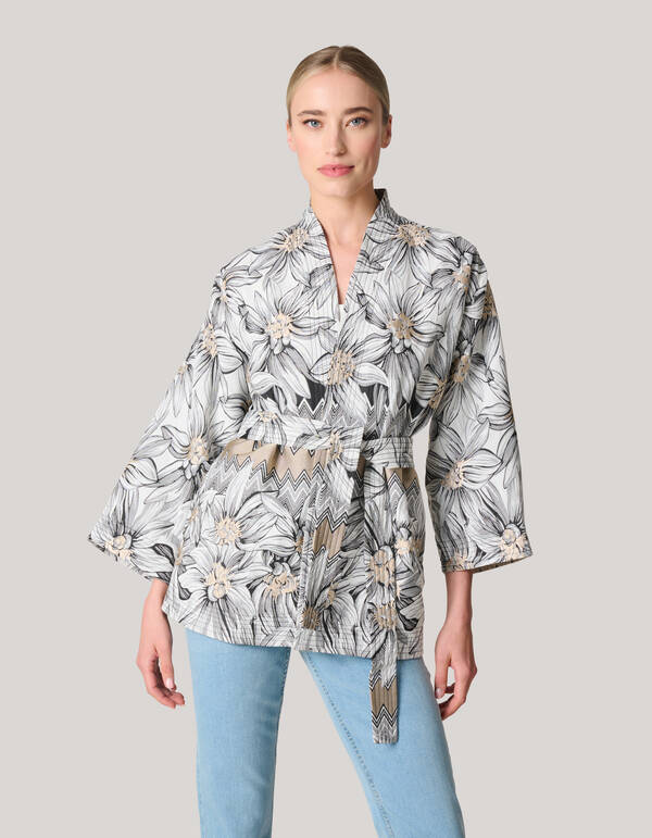 Bedruckter Kimono Zand SHOEBY WOMEN