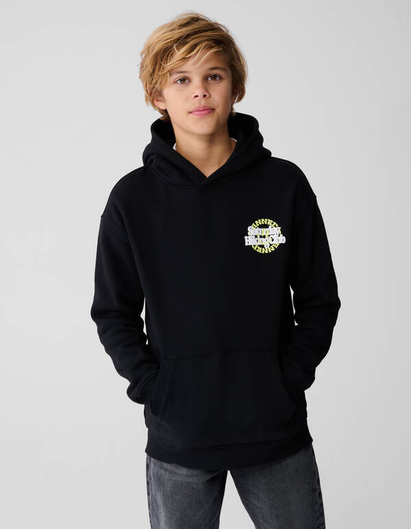 Destroy Artwork Hoodie Schwarz SHOEBY BOYS