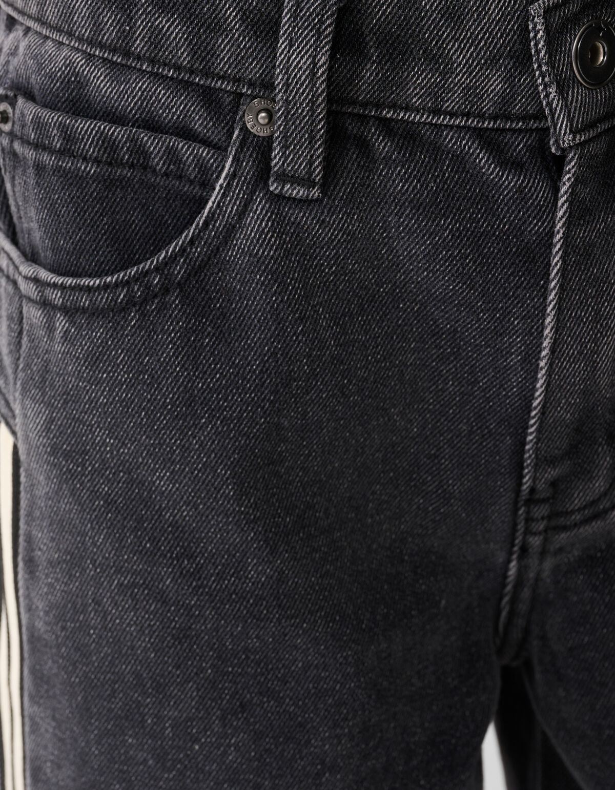 Sportliche Ultra Baggy Fit Jeans Dunkelgrau SHOEBY BOYS