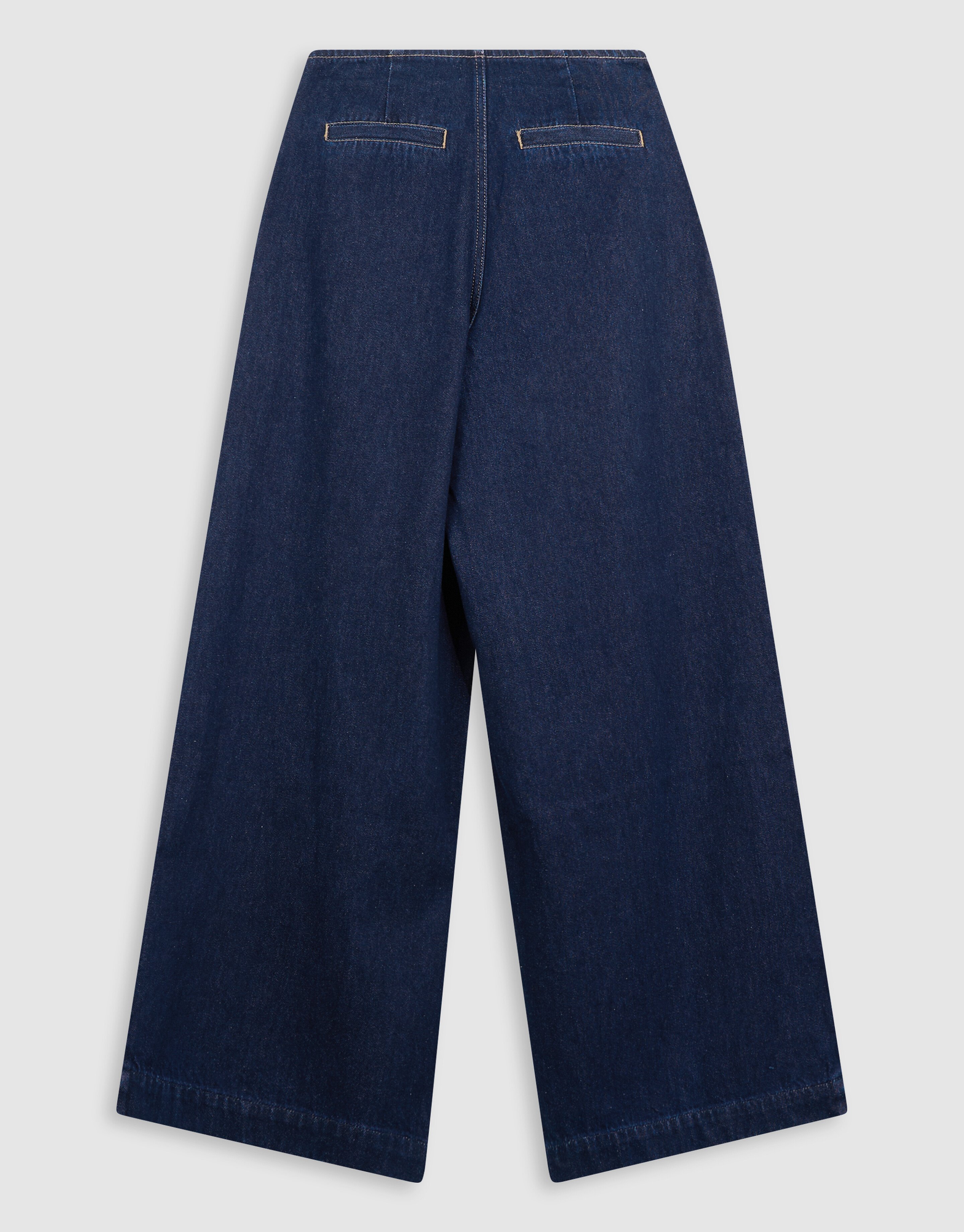 Jeans mit Falten, Knopfleiste und weitem Bein Dun SHOEBY WOMEN