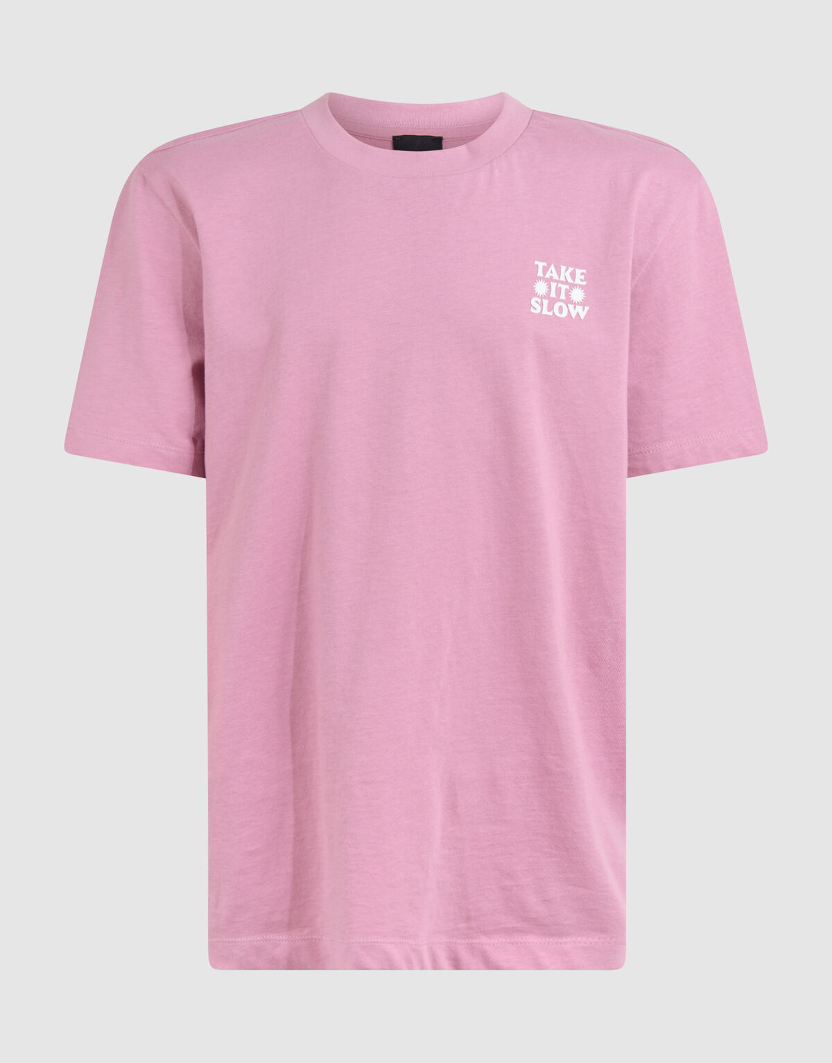 Take It SlowA rtwork T-shirt Rosa SHOEBY BOYS