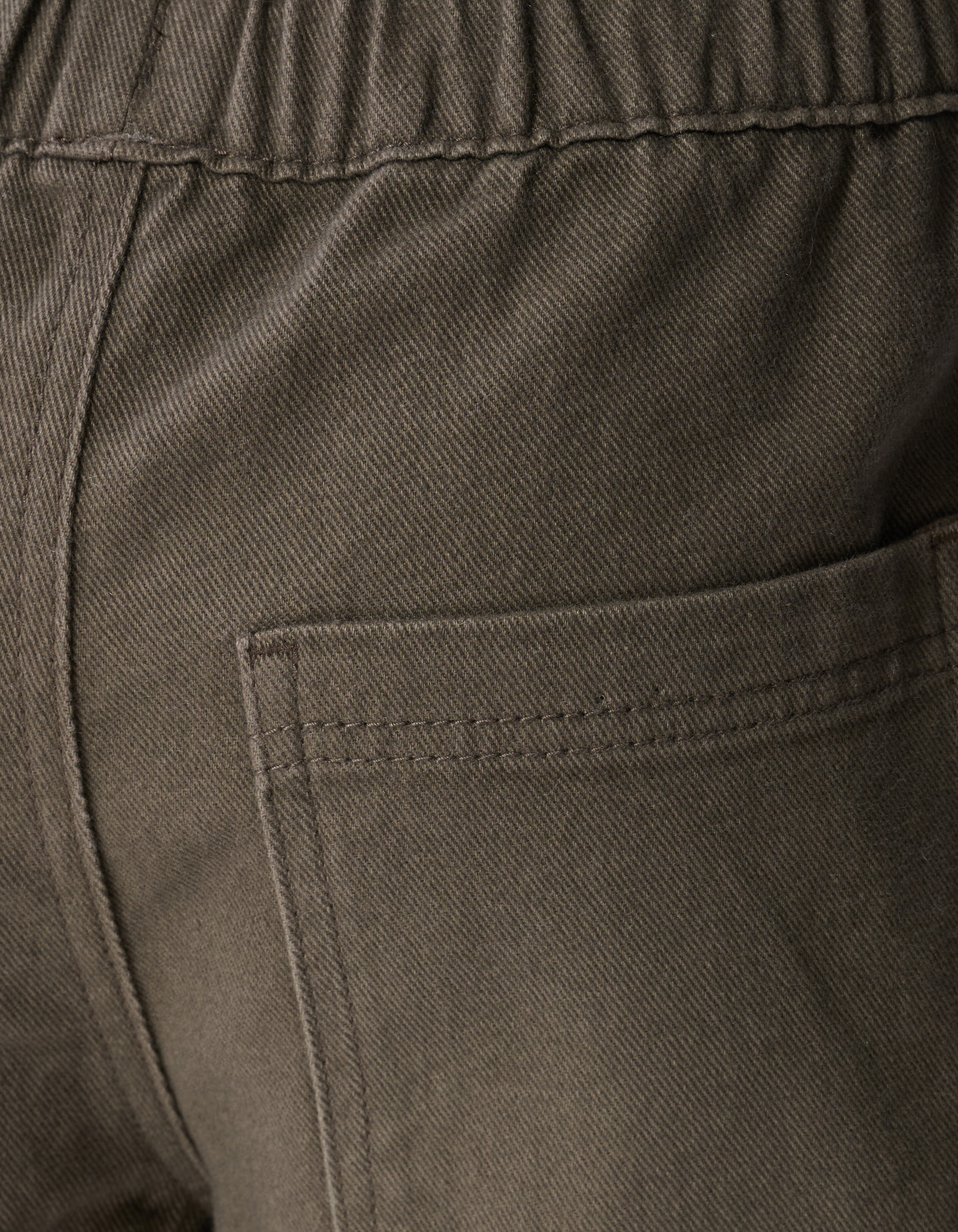 Twill Barrel Fit Hose Dunkelgr&uuml;n SHOEBY BOYS