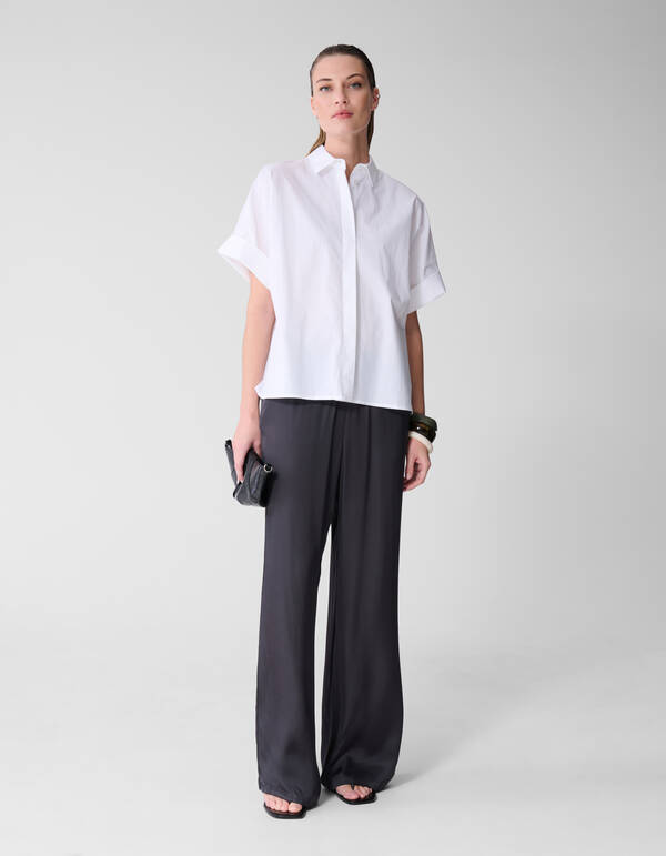 Satinhose Dunkelgrau von Lonneke SHOEBY WOMEN