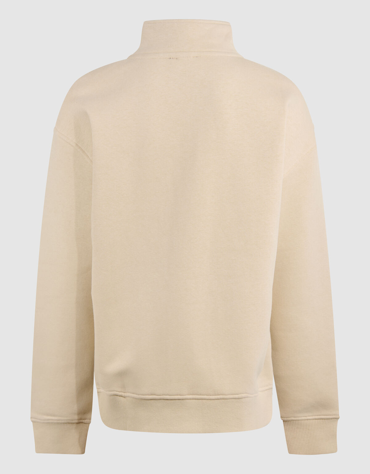 Halb-Reißverschluss-Pullover Beige SHOEBY BOYS