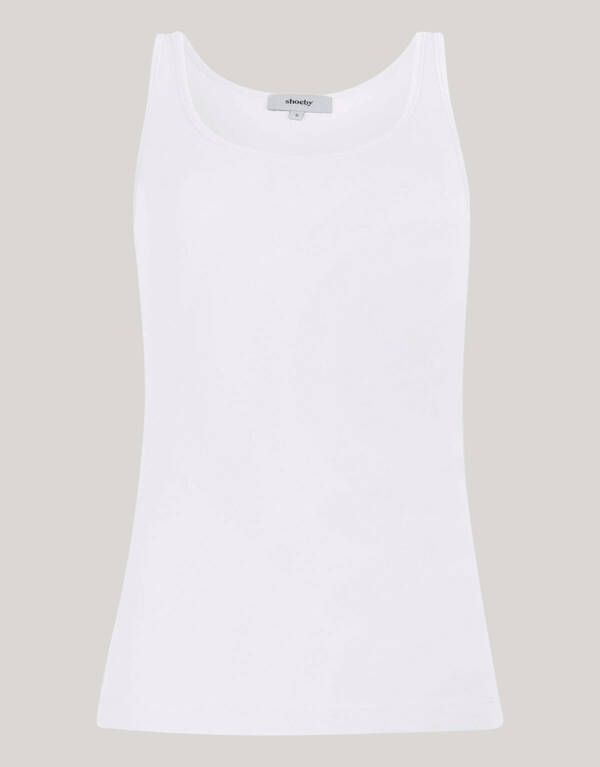 Basic Top Weiß Eksept