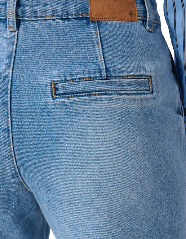 Wide Leg Fit Jeans Mediumstone SHOEBY WOMEN