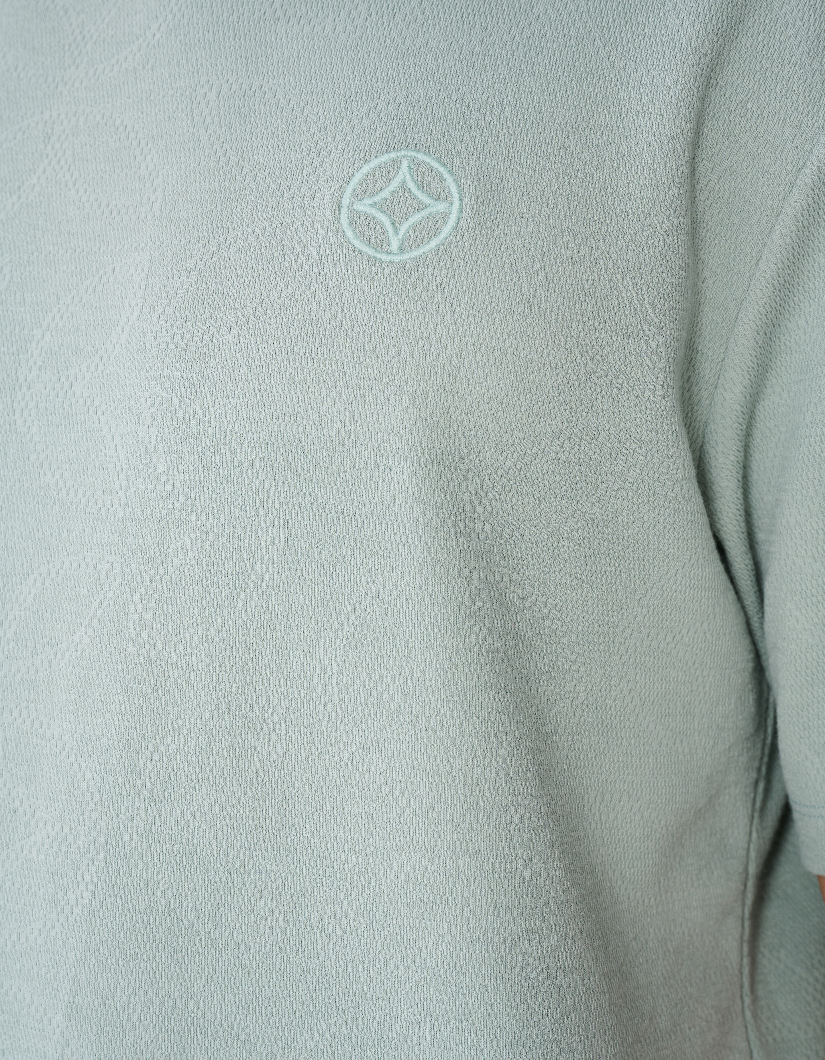 Spark Struktur T-Shirt Hellgr&uuml;n SHOEBY MEN