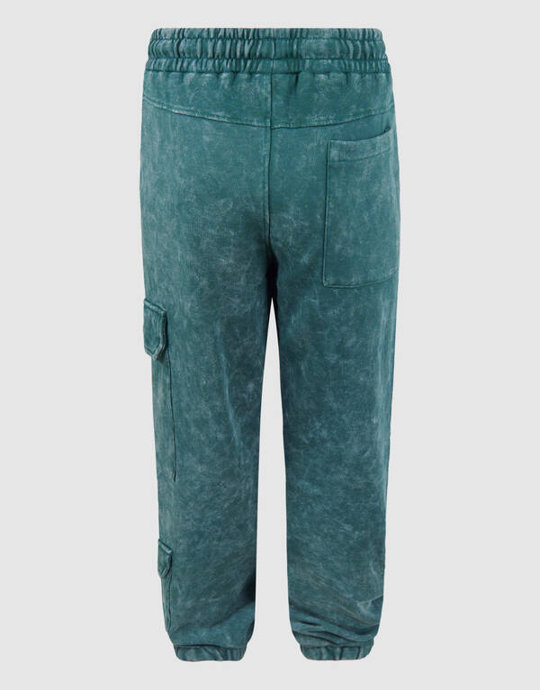 Gewaschene Cargohose Dunkelblau SHOEBY BOYS