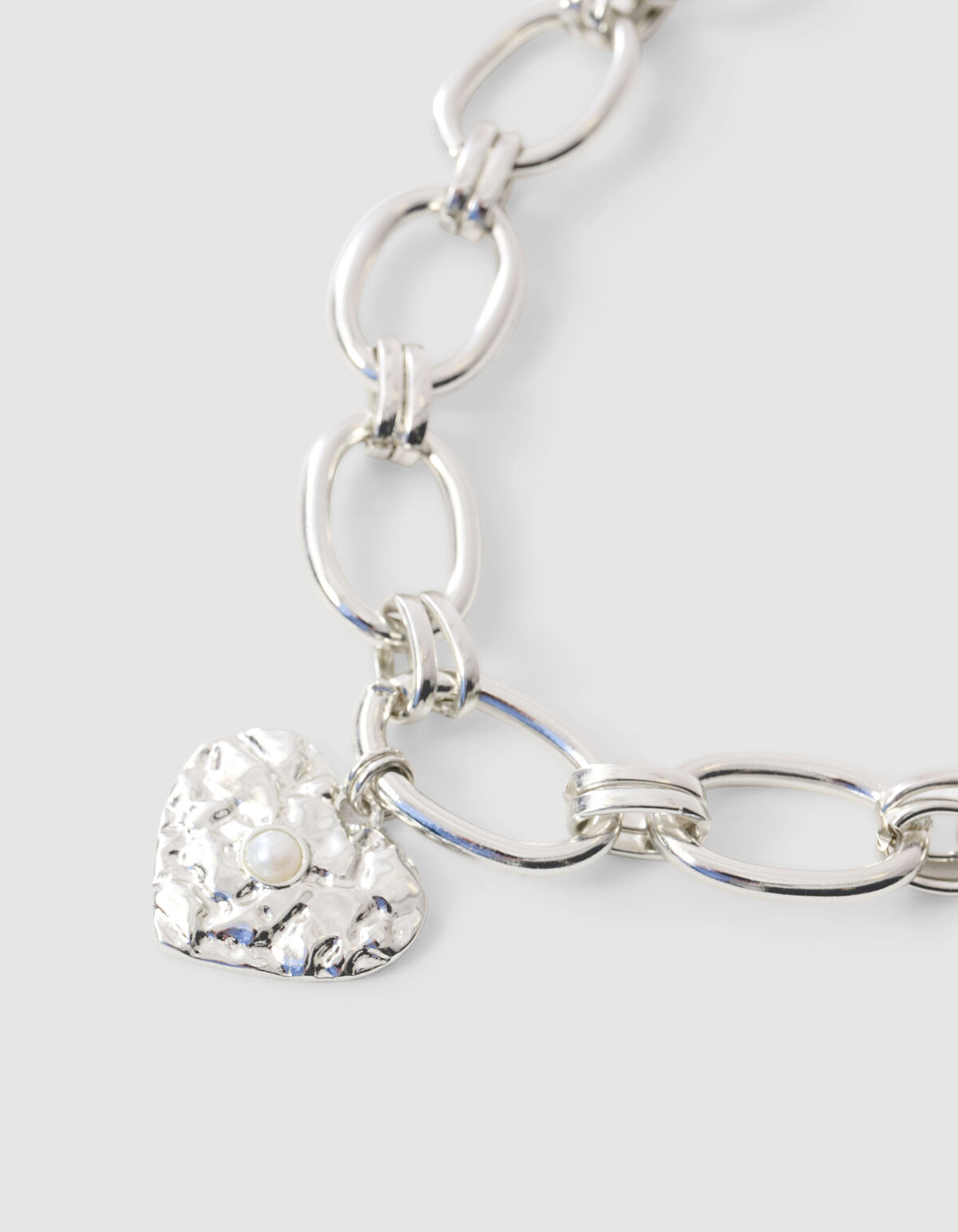 Herz-Halskette Silber SHOEBY ACCESSOIRES
