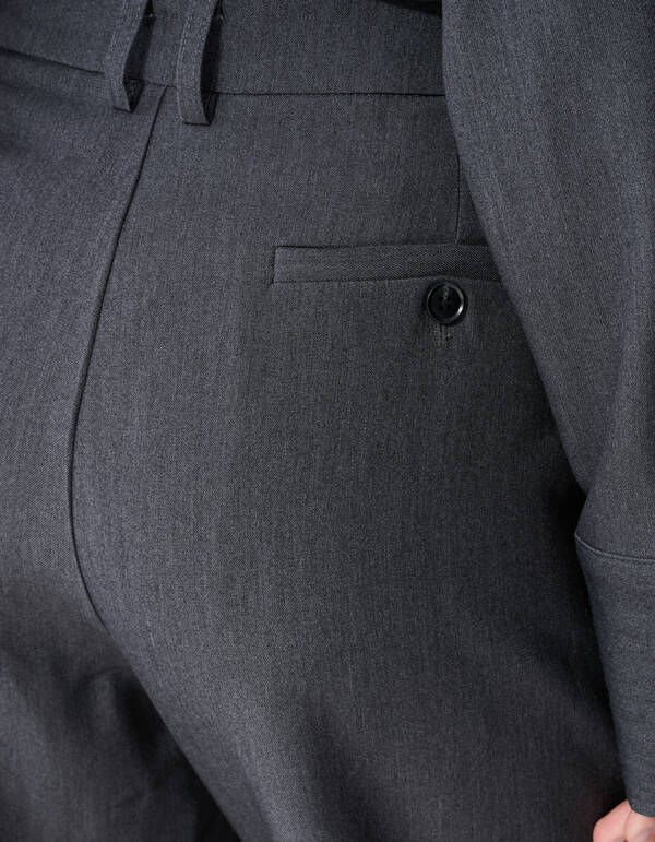 Tailored Slim Fit Hose Dunkelgrau By Lonneke SHOEBY WOMEN