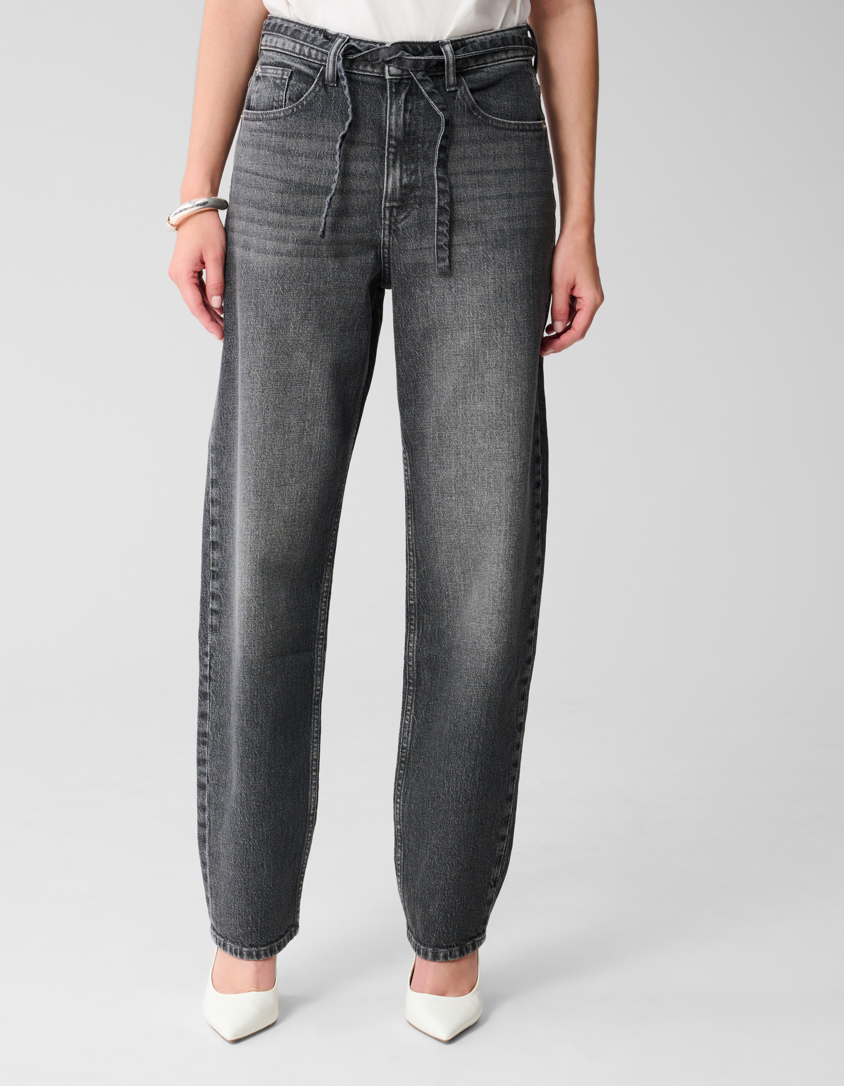 Balloon Fit Jeans Grijs SHOEBY WOMEN