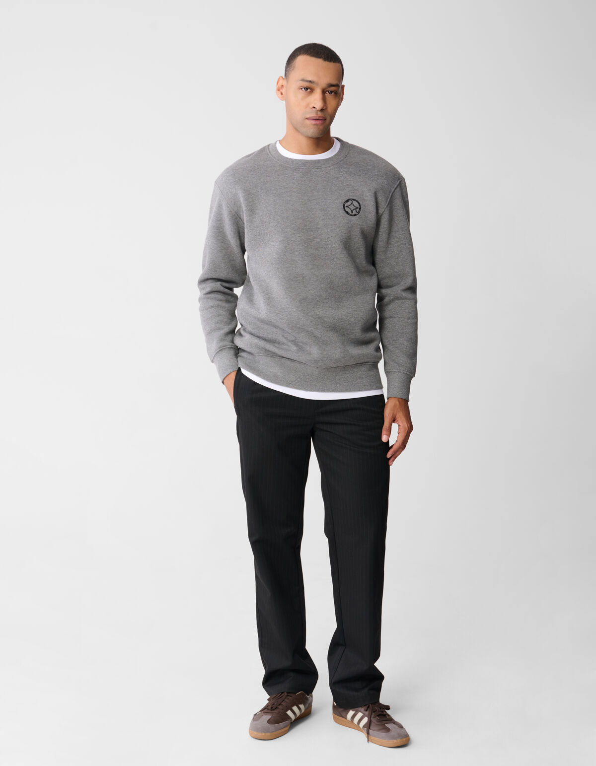 Spark Sweater Grau SHOEBY MEN