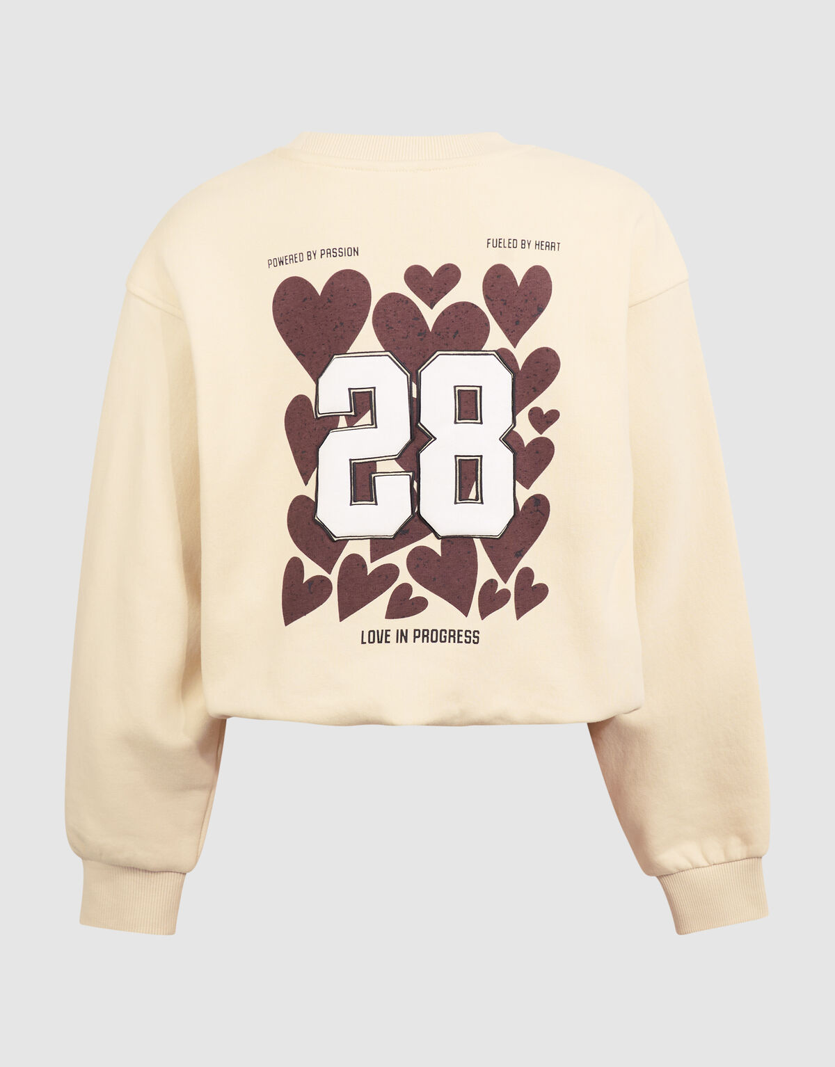 Pullover mit 28-teiligem Artwork, cremefarben SHOEBY GIRLS