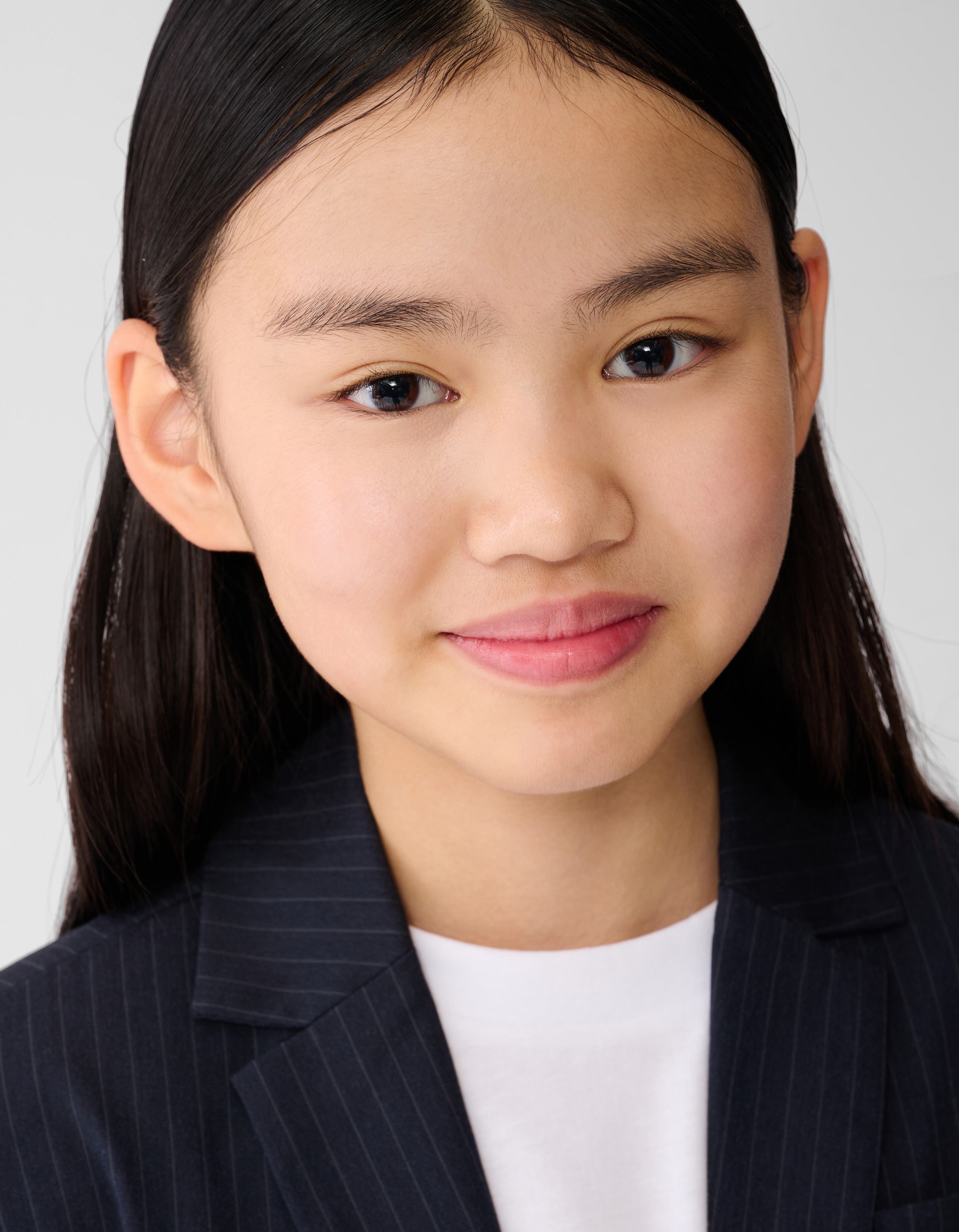 Sportlicher Nadelstreifenblazer Blau SHOEBY GIRLS