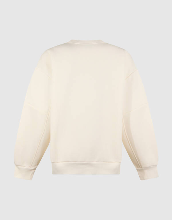 Pullover mit gro&szlig;en &Auml;rmeln in Off White SHOEBY WOMEN