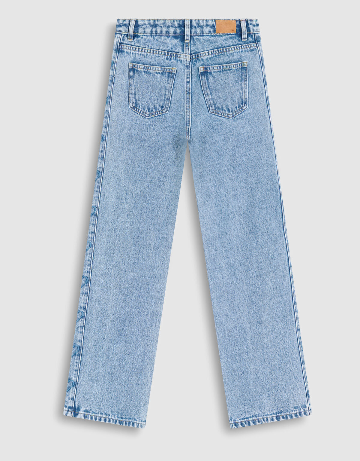 Herz Jeans mit weitem Bein Blau SHOEBY GIRLS