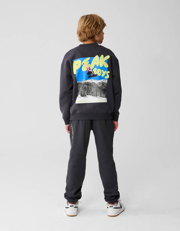 Peak Artwork Joggerhose Dunkelgrau SHOEBY BOYS