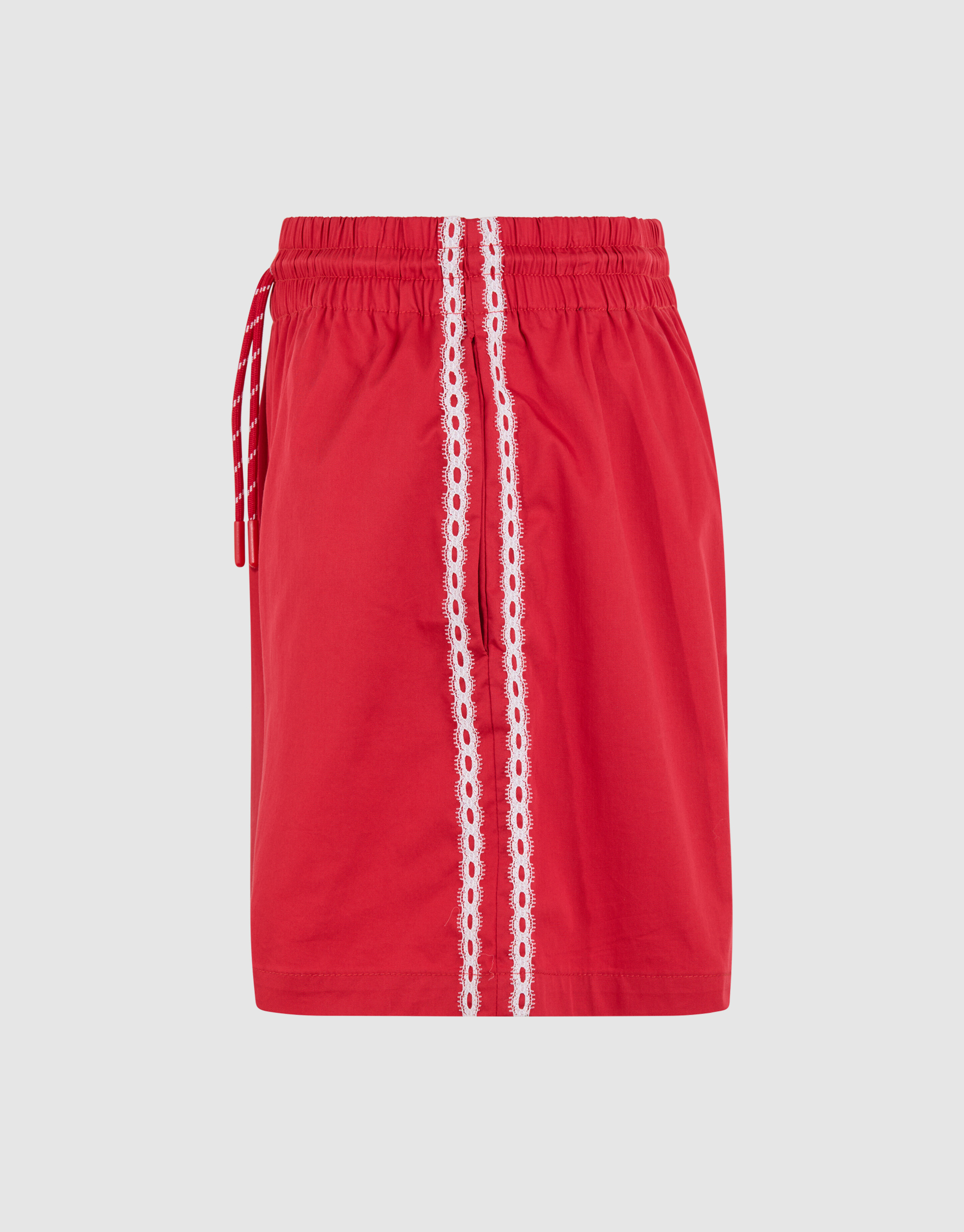 Sportliche Tape Short Rot SHOEBY WOMEN