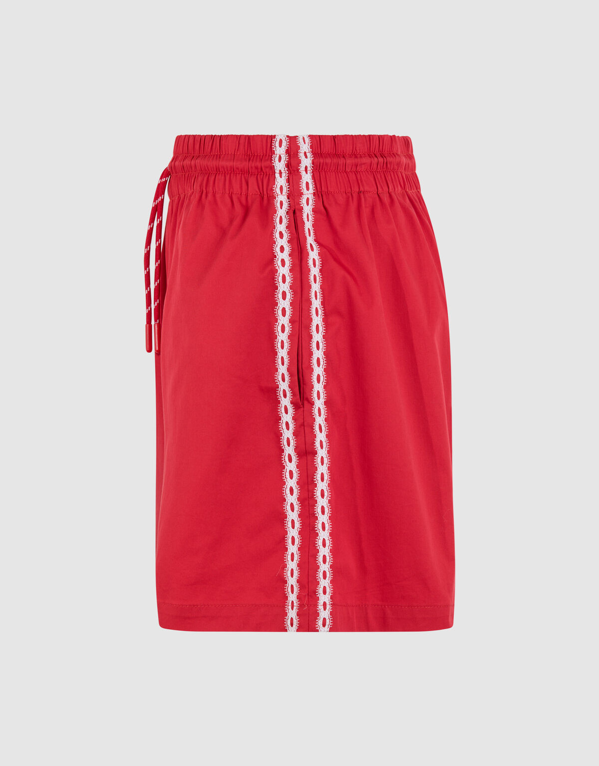 Sportliche Tape Short Rot SHOEBY WOMEN