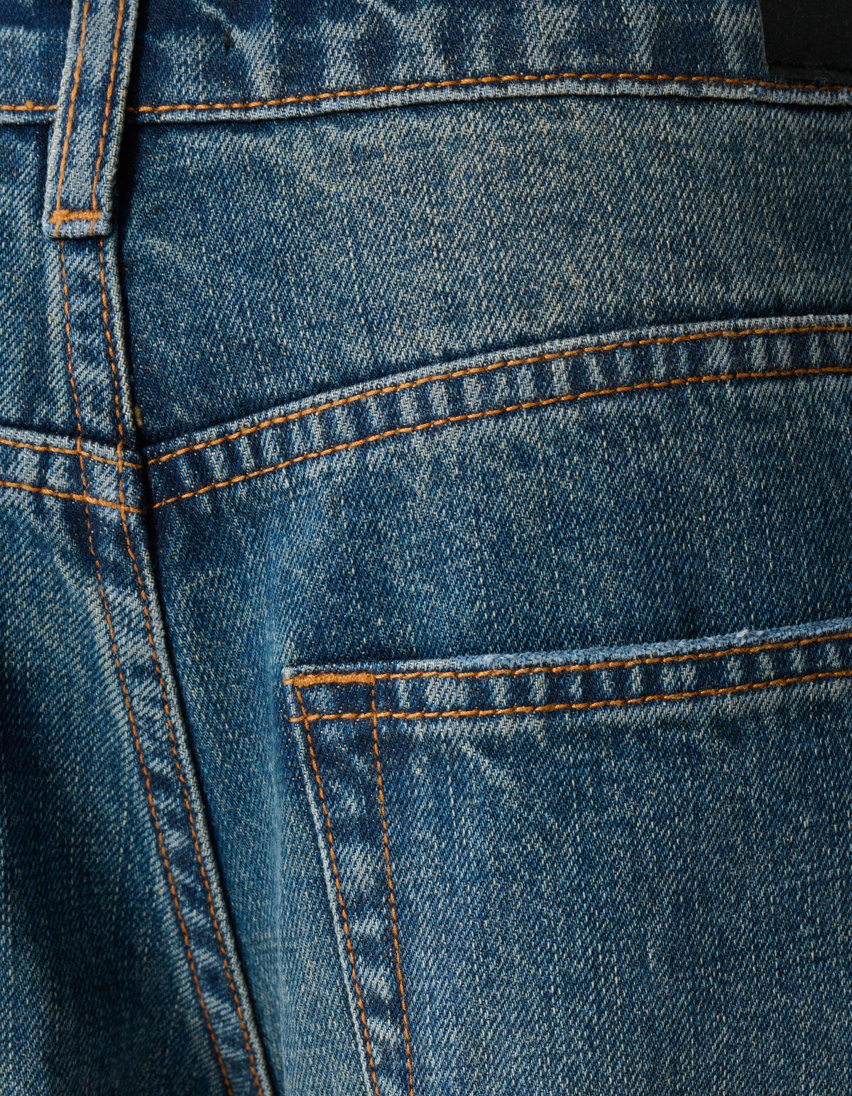 Varsity Ultra Wide Leg Jeans Dunkelblau SHOEBY BOYS