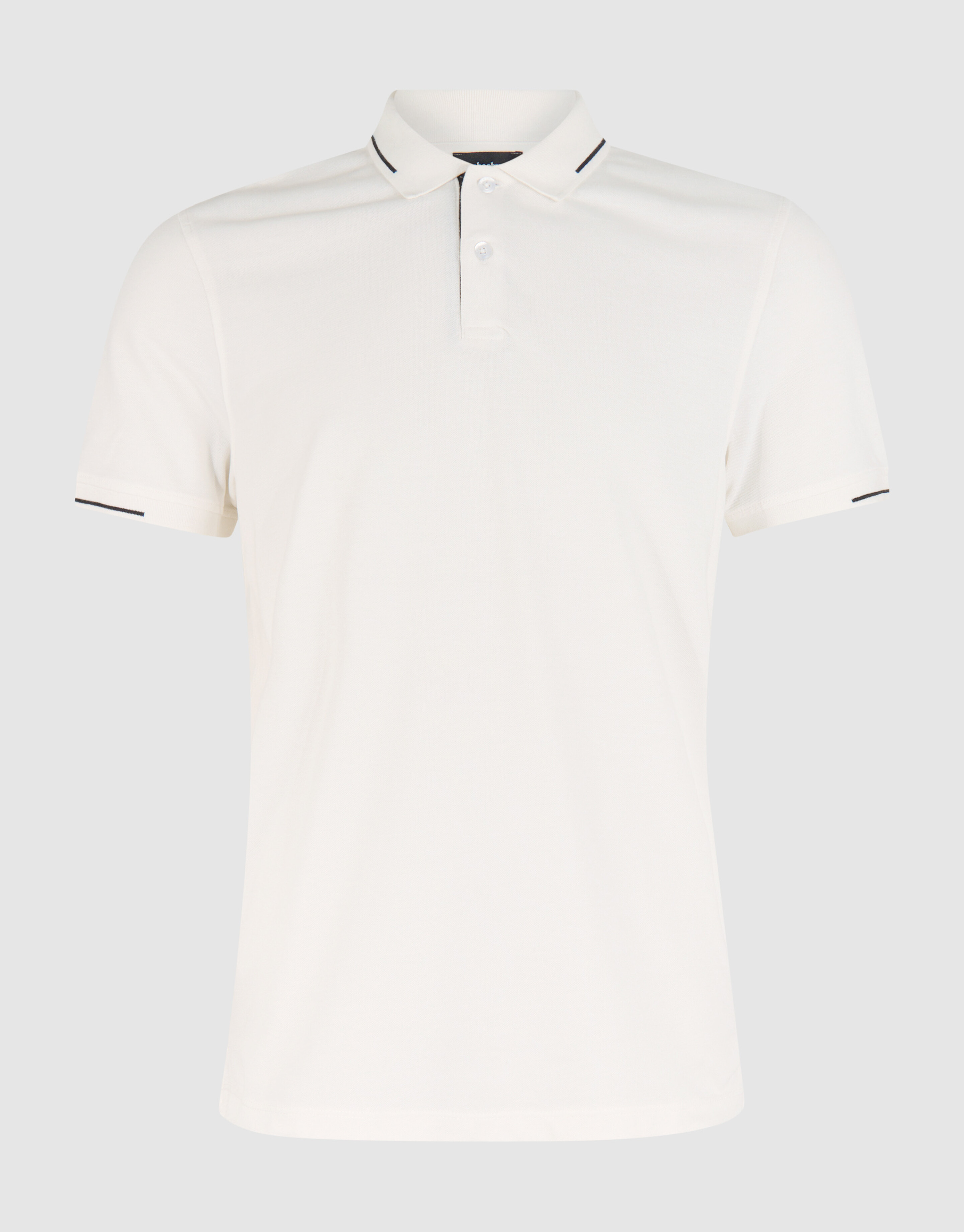Pique Polo Off White SHOEBY MEN
