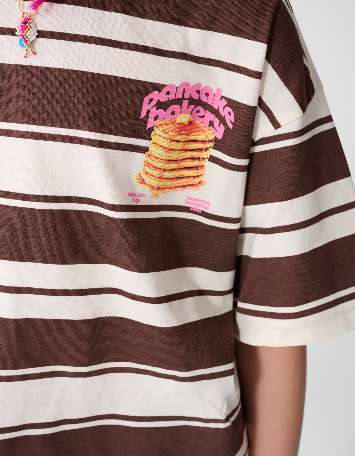 Pancake Bakery Artwork T-Shirt Braun SHOEBY GIRLS