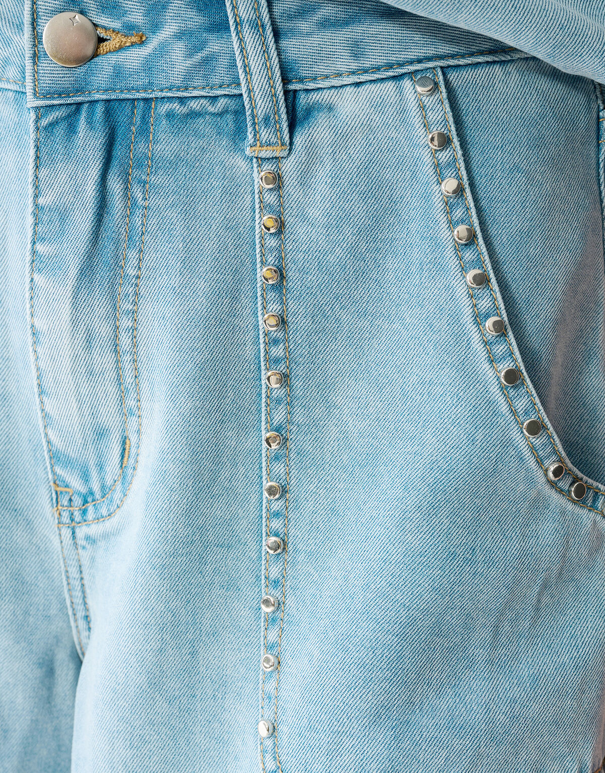 Denim Nieten Shorts Gebleicht SHOEBY WOMEN