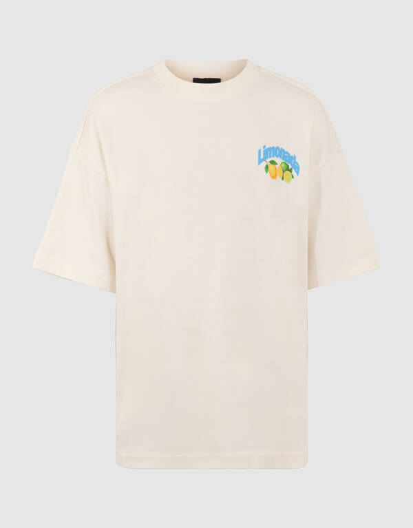 Limonada Artwork T-Shirt Gebrochen Wei&szlig; SHOEBY BOYS