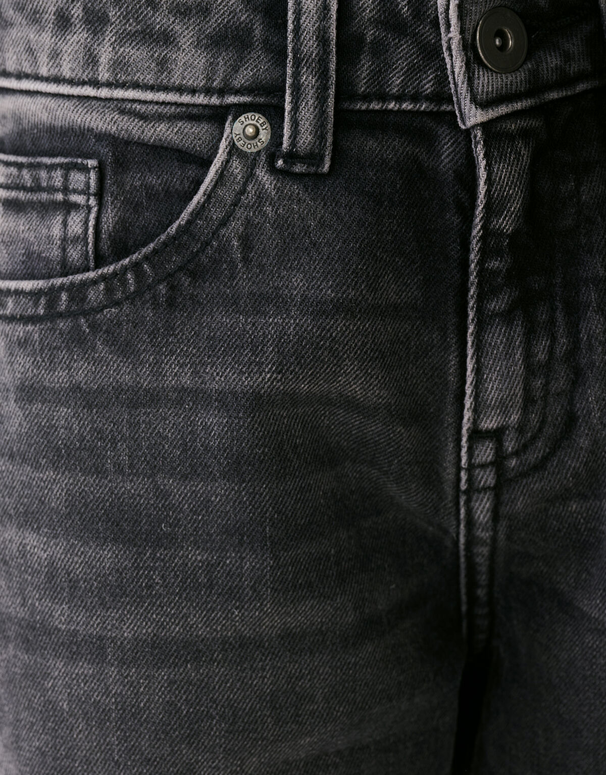 Baggy Jeans Dunkelgrau SHOEBY BOYS