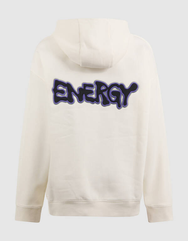 Energy Artwork Hoodie Gebrochen Wei&szlig; SHOEBY BOYS