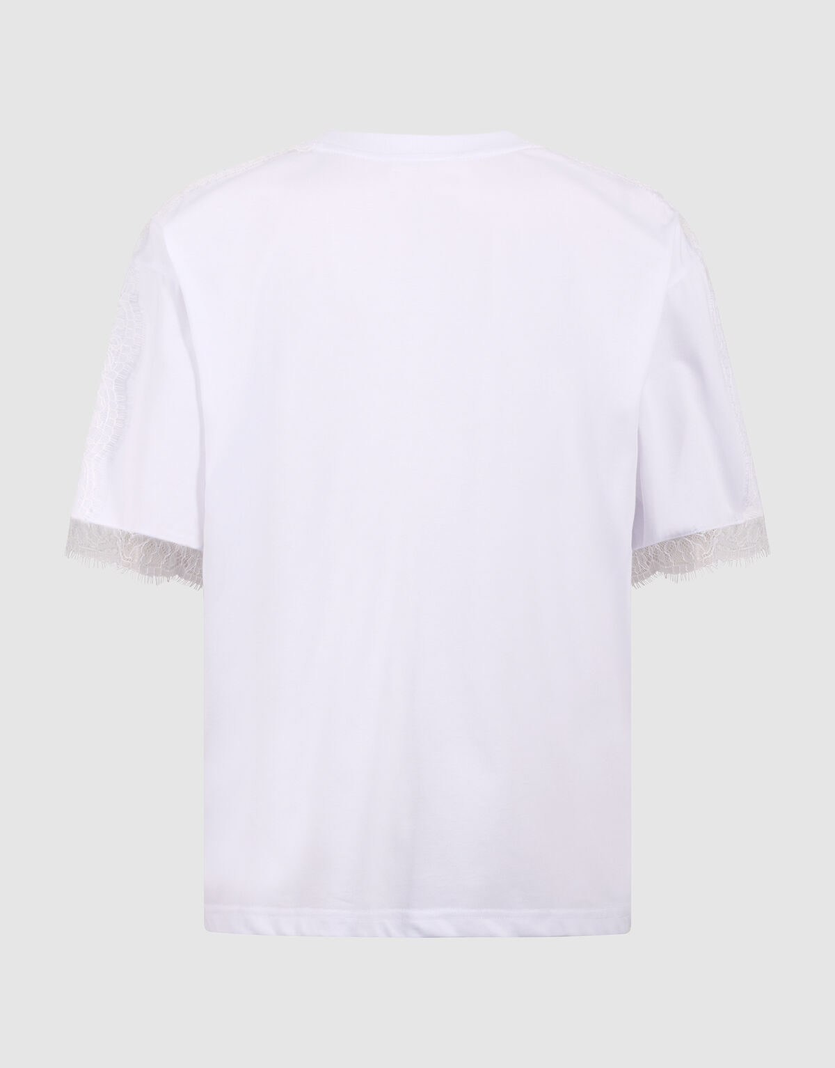 Kanten T-Shirt Wei&szlig; SHOEBY WOMEN