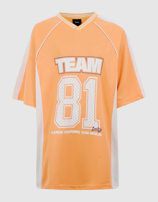 Baseball-T-Shirt Orange SHOEBY BOYS