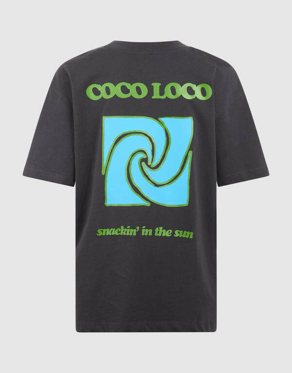 Coco Loco Artwork T-Shirt Dunkelgrau SHOEBY BOYS