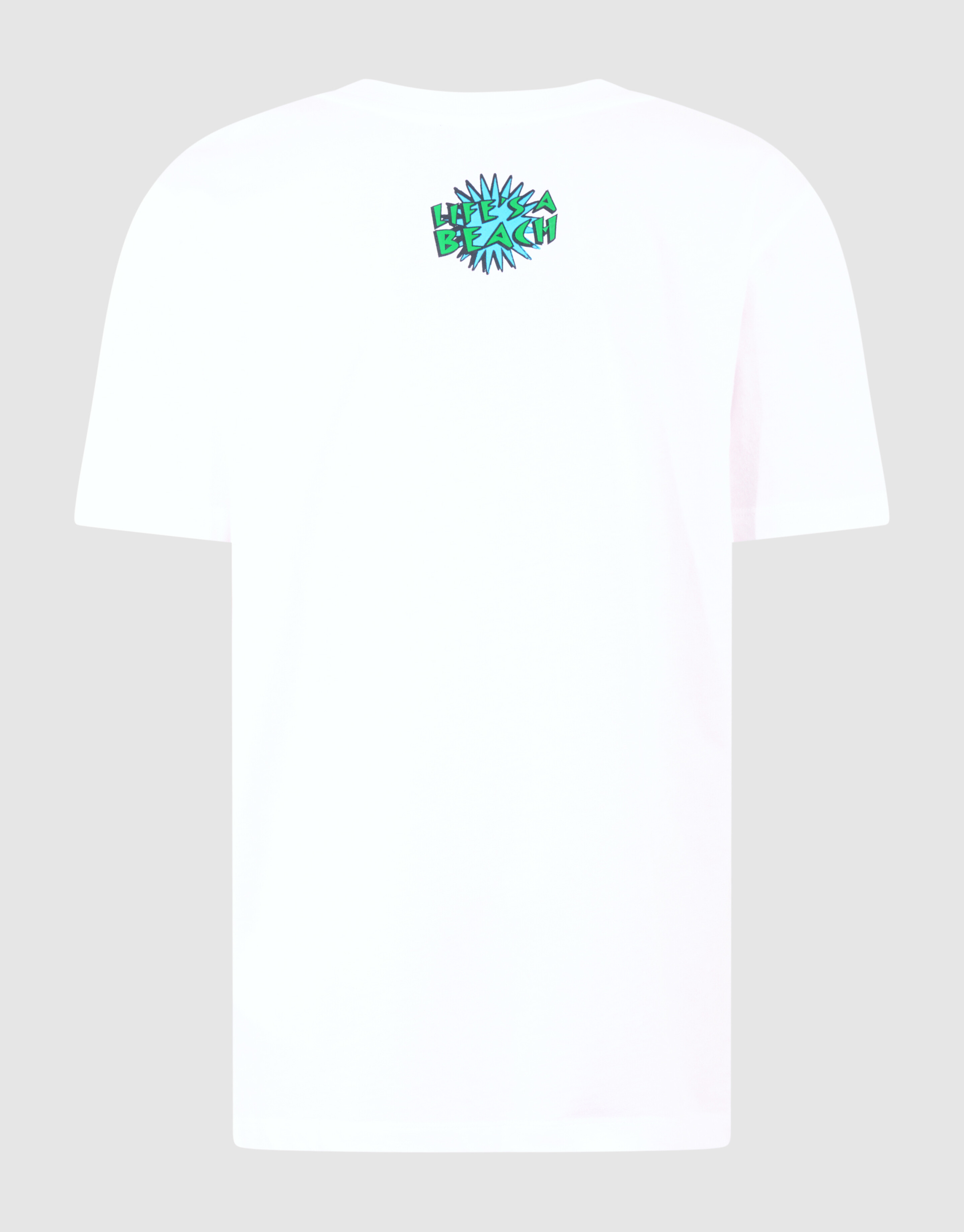 Strand Artwork T-shirt Weiß SHOEBY BOYS