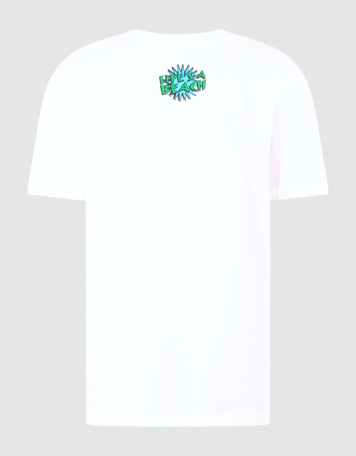 Strand Artwork T-shirt Weiß SHOEBY BOYS