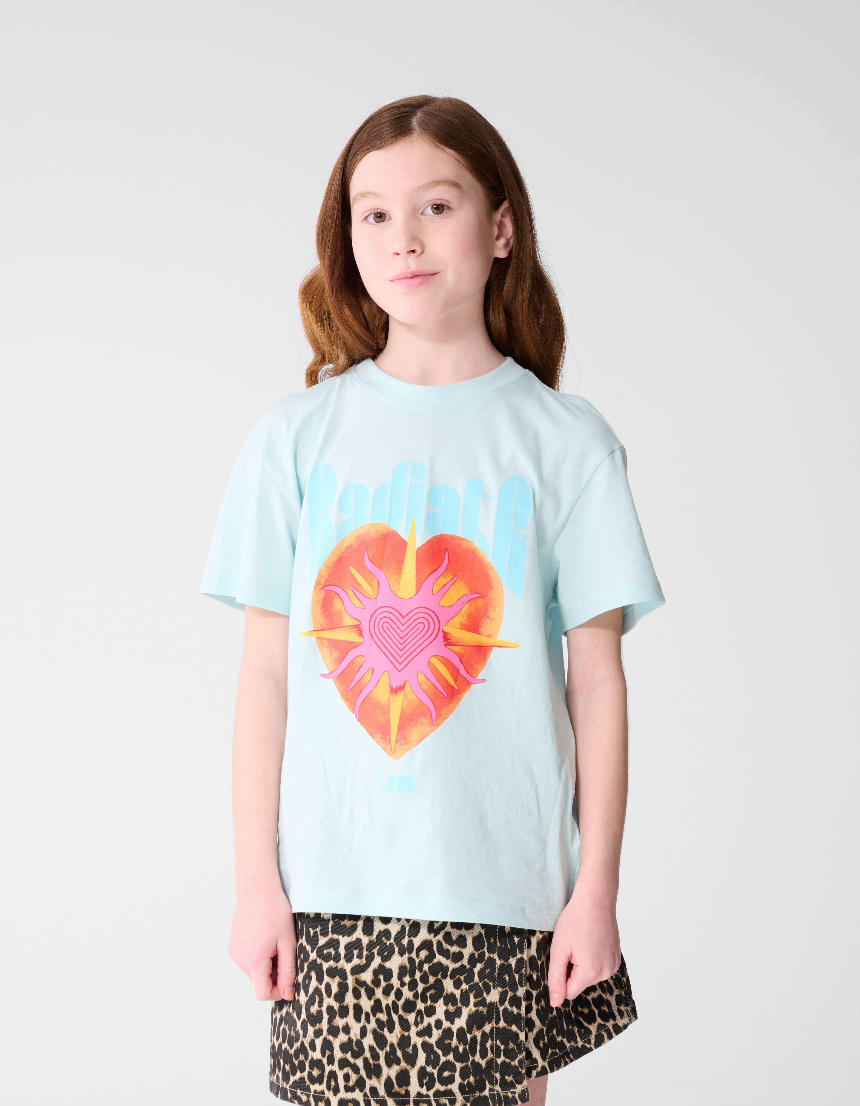 Radiate Artwork T-Shirt Hellblau SHOEBY GIRLS