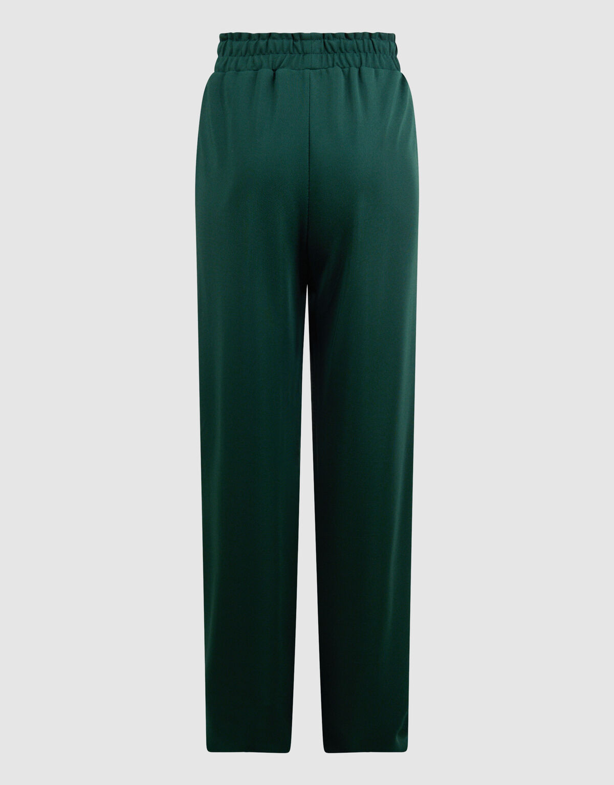 Sportliche Hose mit weitem Bein Dunkelgr&uuml;n SHOEBY GIRLS