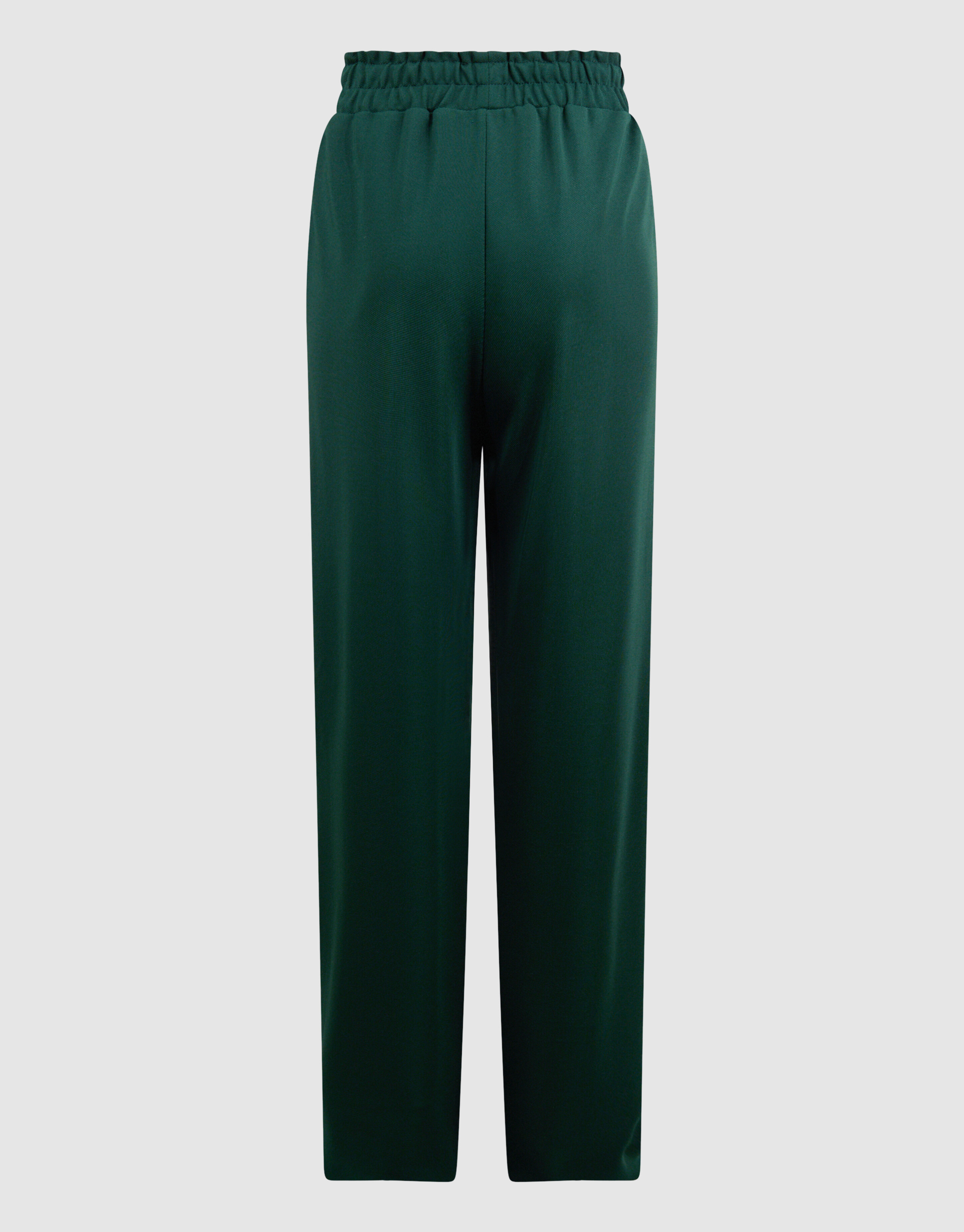 Sportliche Hose mit weitem Bein Dunkelgr&uuml;n SHOEBY GIRLS