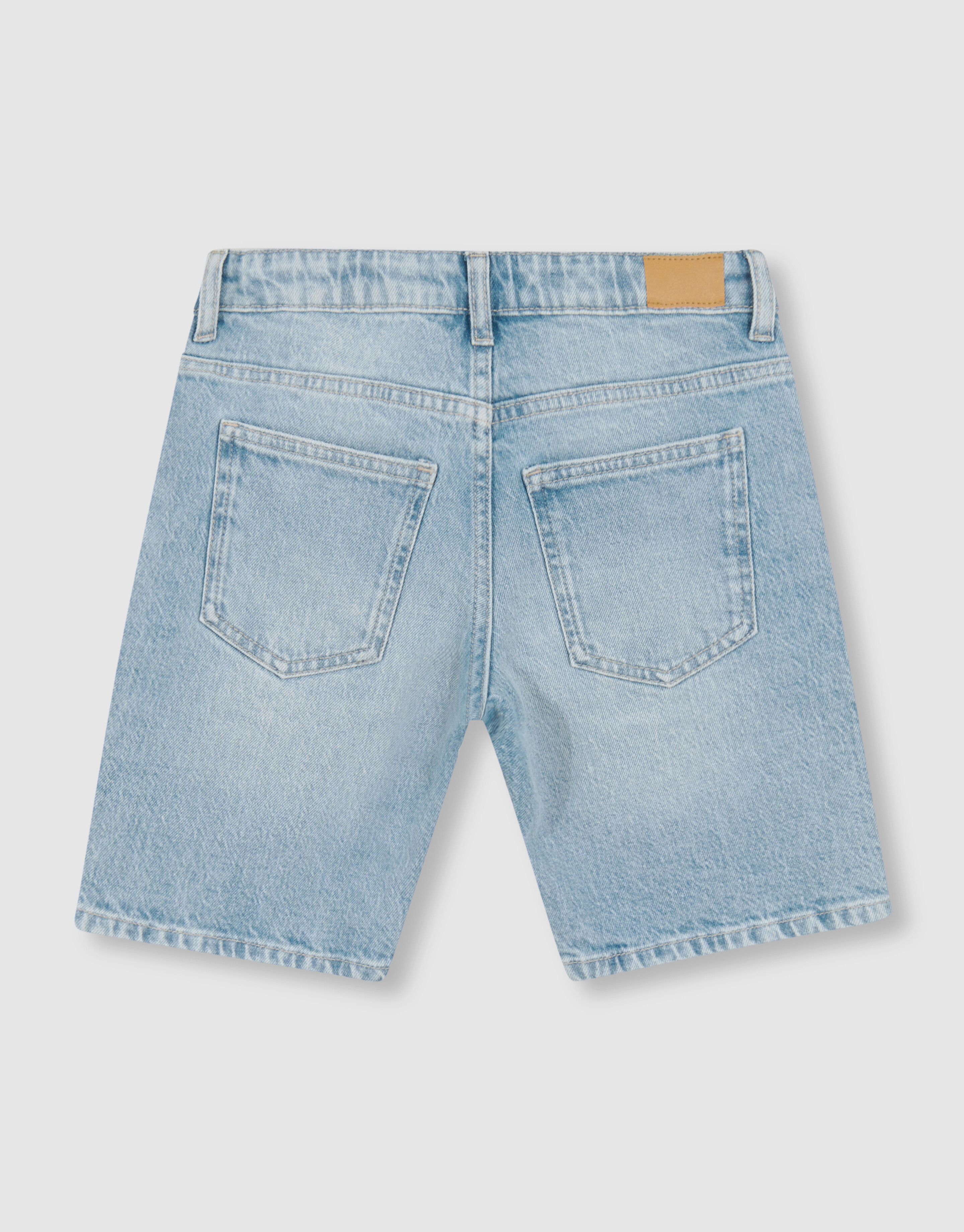 Straight Fit Jeansshorts gebleicht SHOEBY BOYS