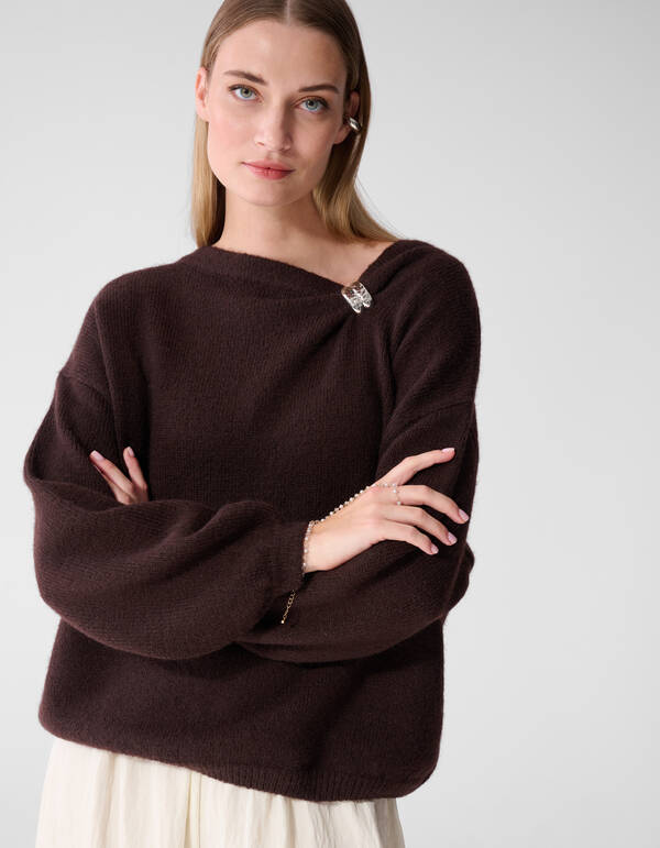 Ornament Pullover Braun SHOEBY WOMEN