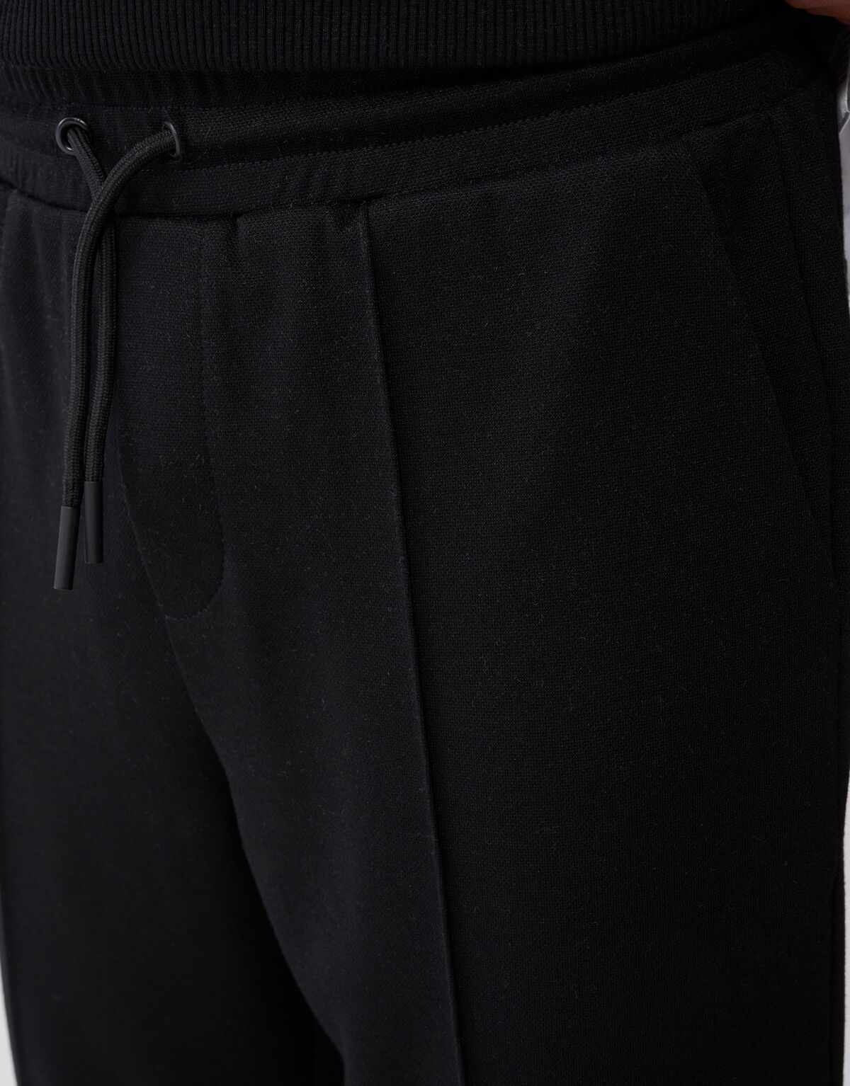 Fancy Wide Leg Hose Schwarz SHOEBY BOYS