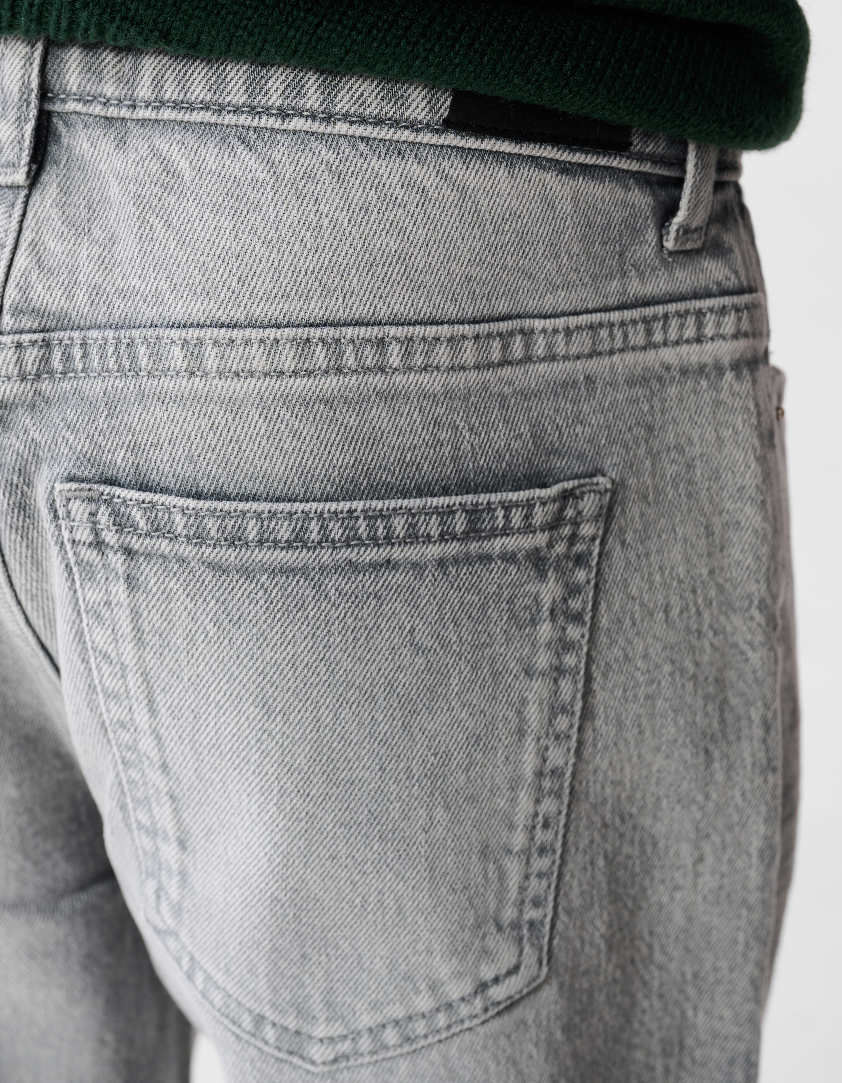 Baggy Fit Jeans Hellgrau SHOEBY BOYS