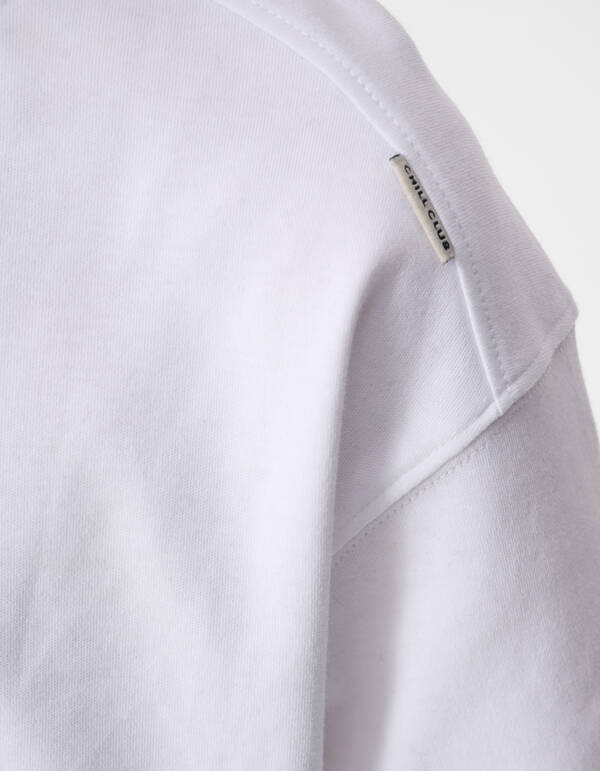 Basis Label T-shirt Wit SHOEBY BOYS