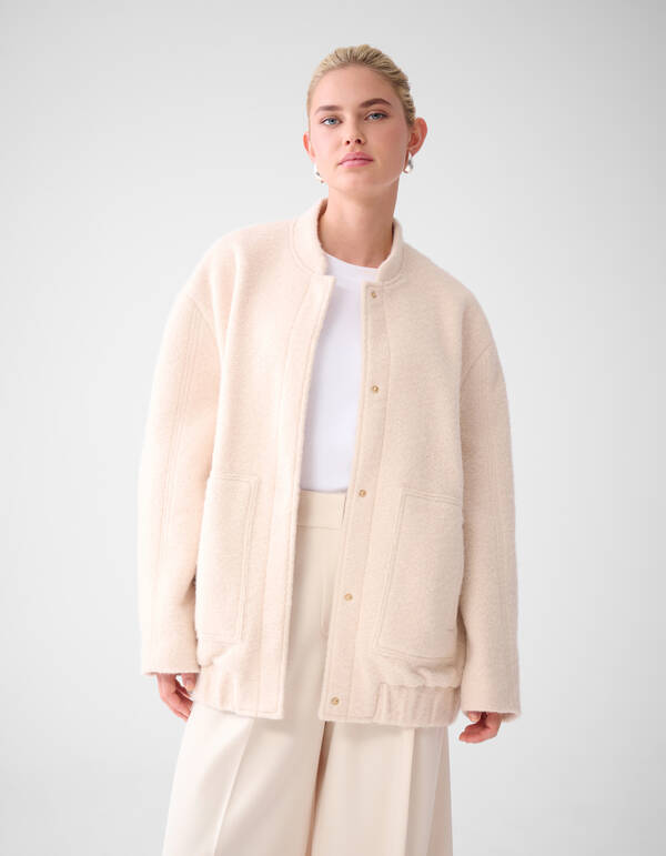 Teddy Bomber Off-white SHOEBY WOMEN
